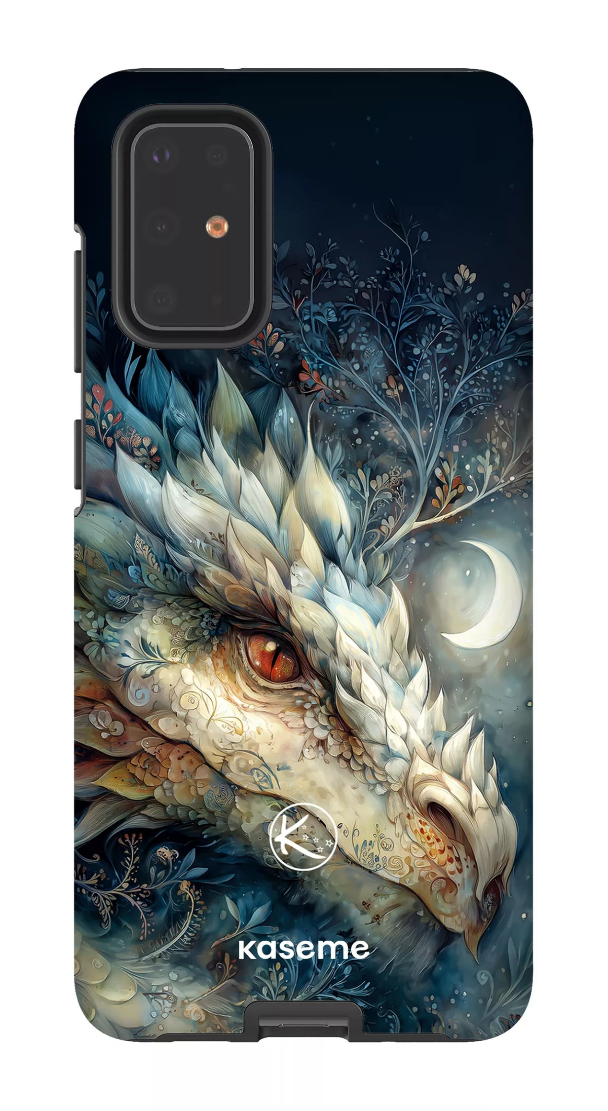 Étui à cellulaire - Dragon à la lune