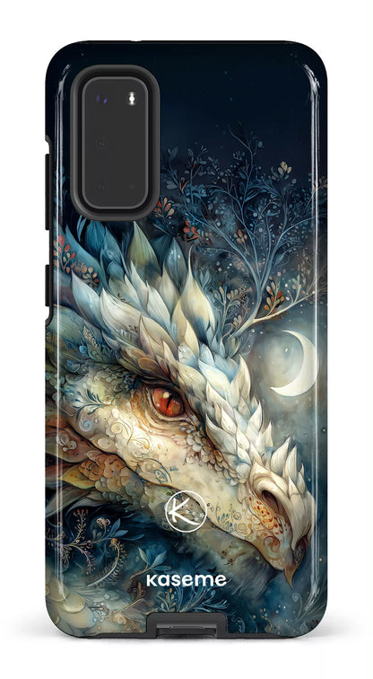 Étui à cellulaire - Dragon à la lune