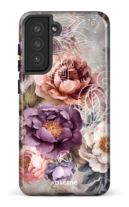 Étui à cellulaire - Fleurs d&