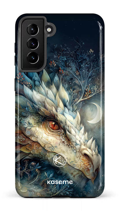 Étui à cellulaire - Dragon à la lune