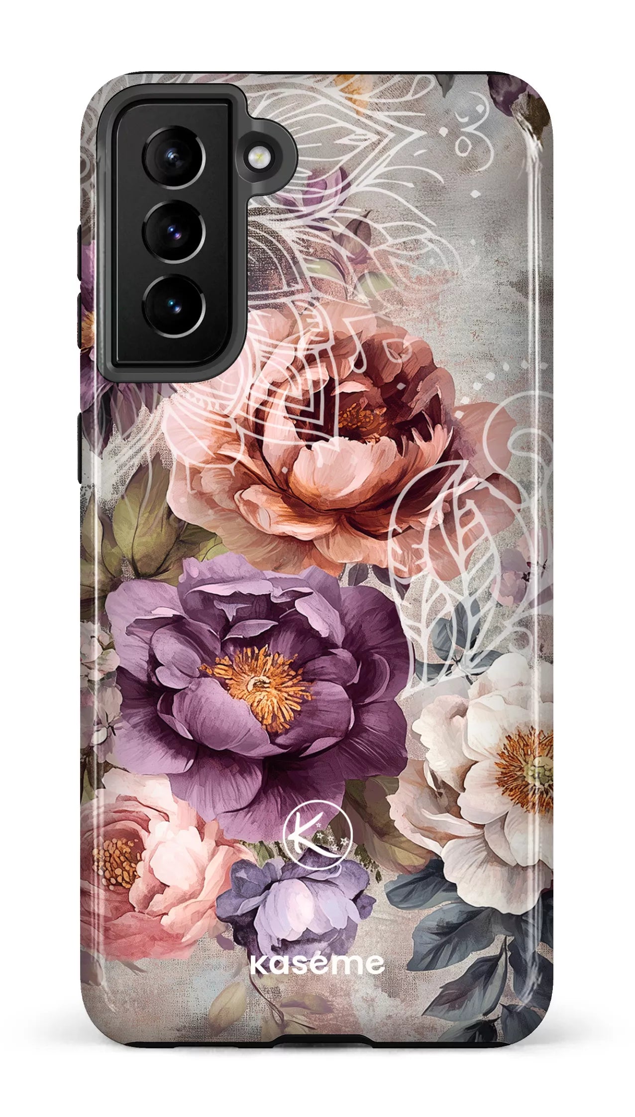 Étui à cellulaire - Fleurs d&