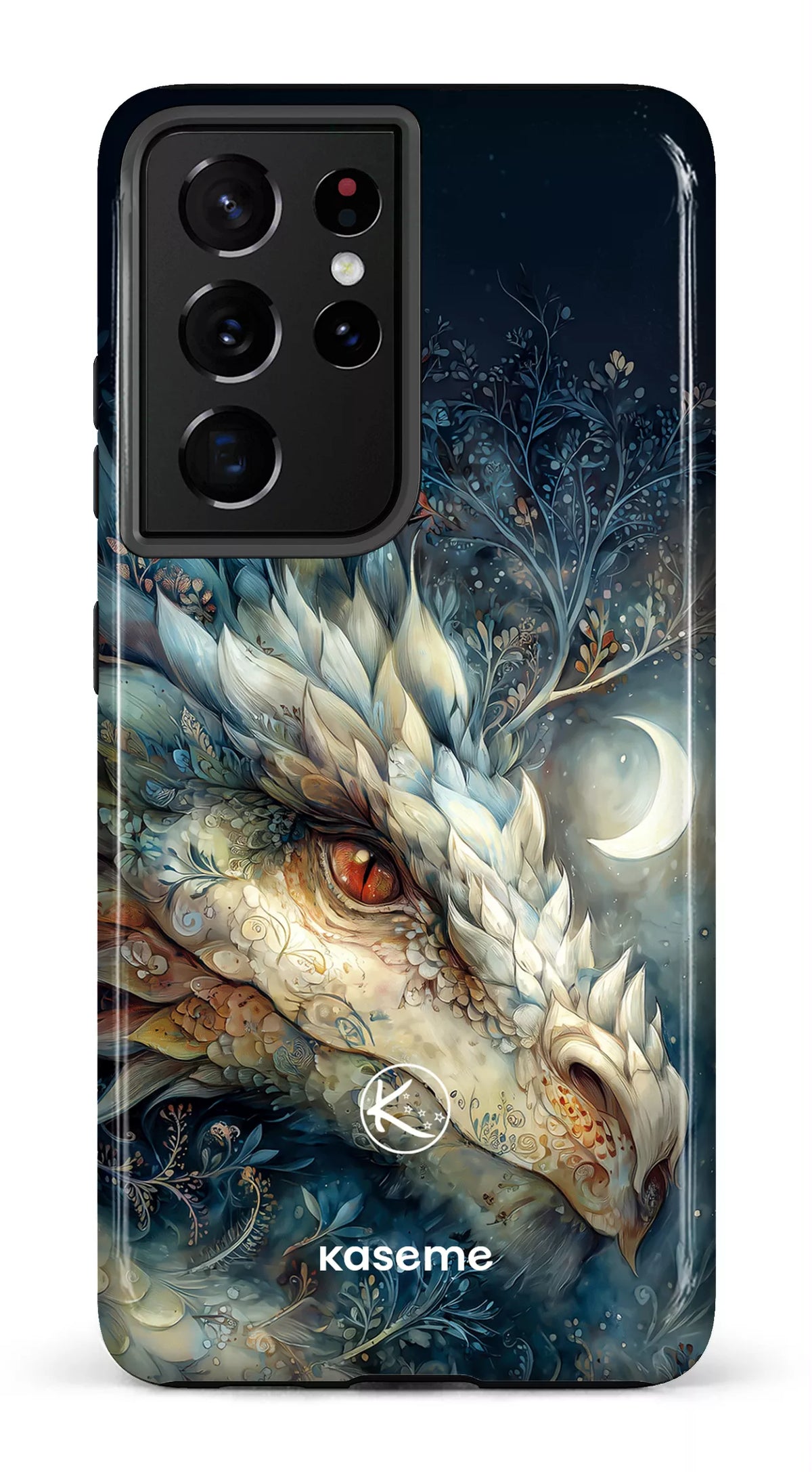 Étui à cellulaire - Dragon à la lune