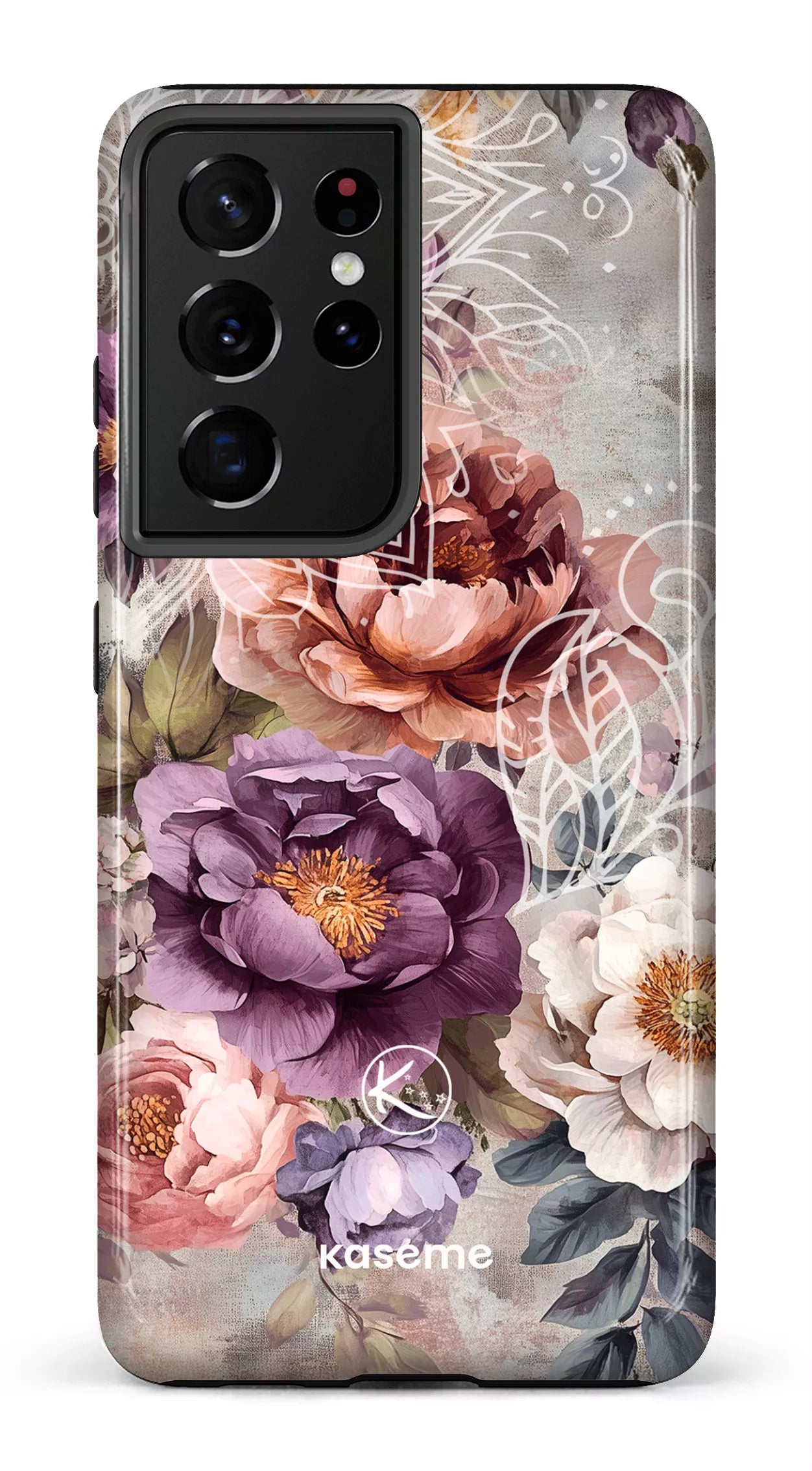 Étui à cellulaire - Fleurs d&