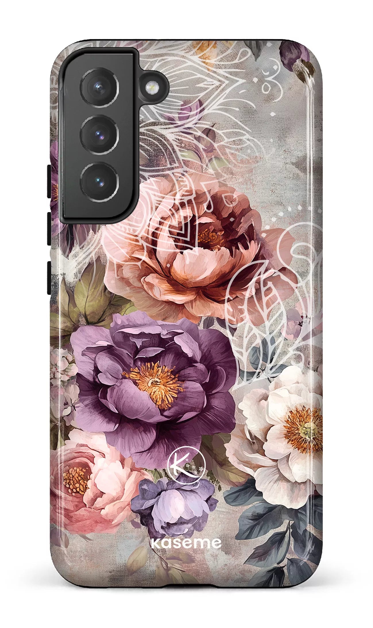Étui à cellulaire - Fleurs d&