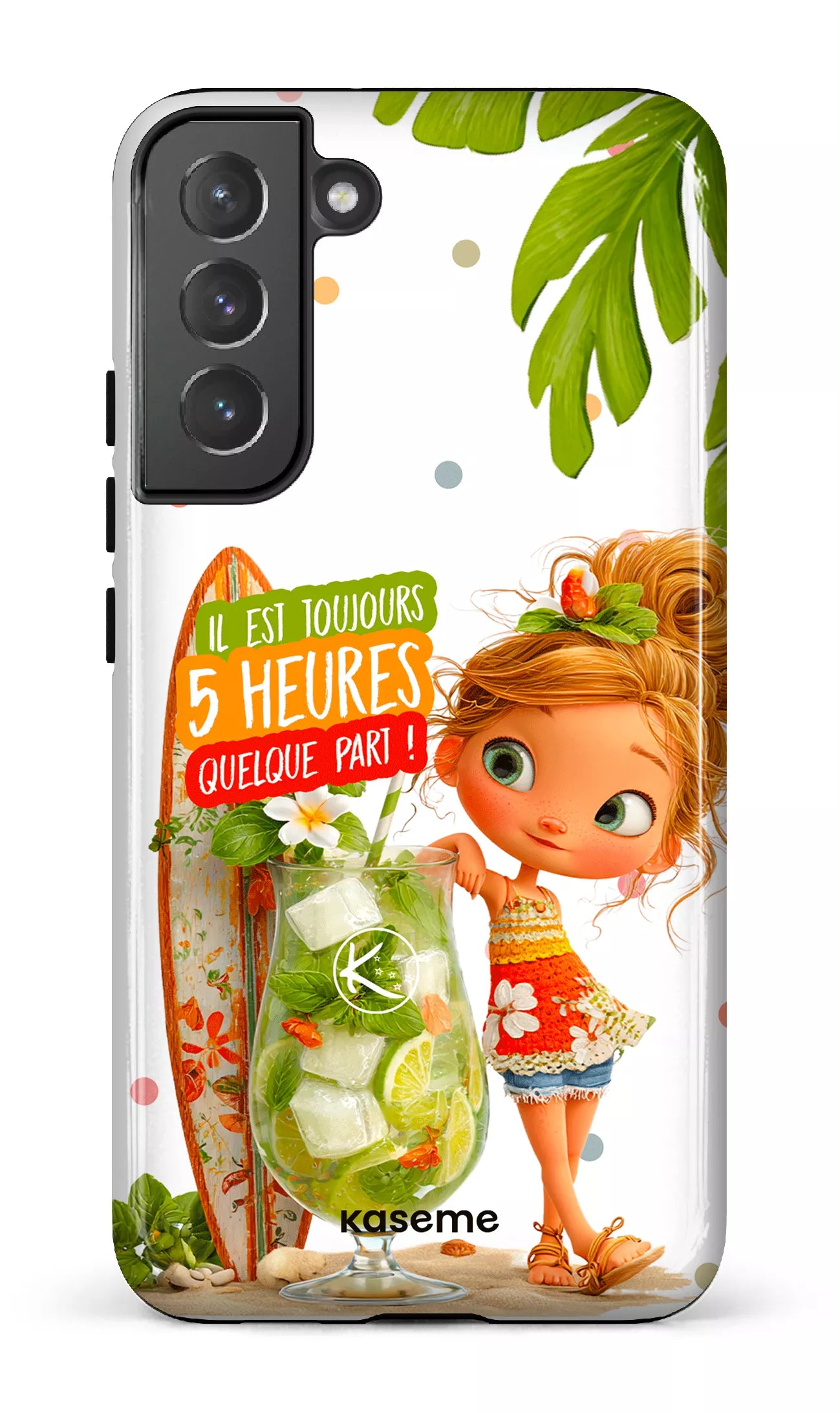 Étui à cellulaire - Il est toujours 5h