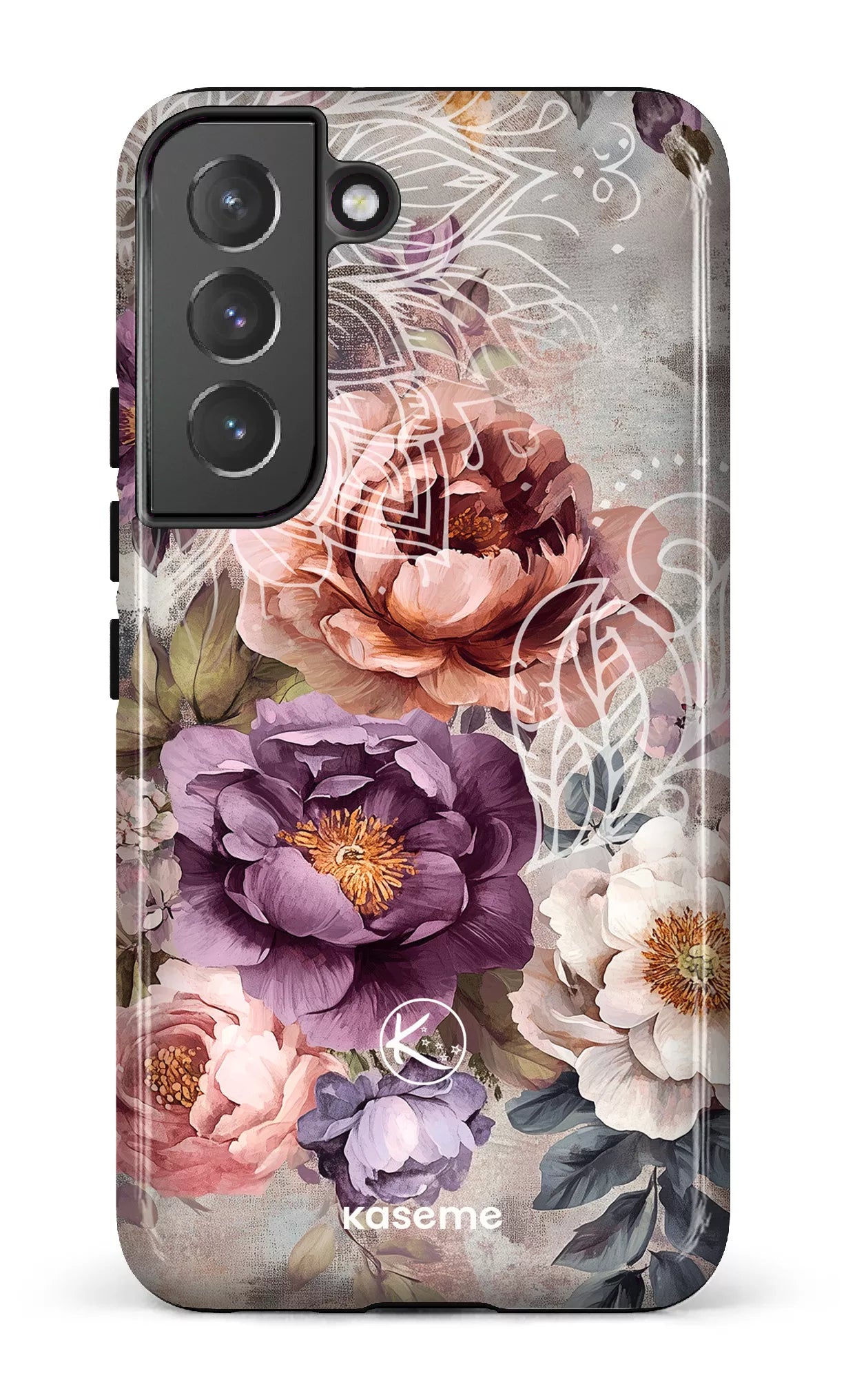 Étui à cellulaire - Fleurs d&