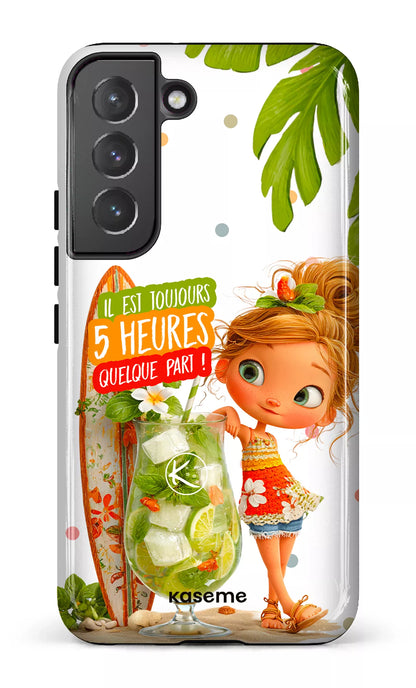 Étui à cellulaire - Il est toujours 5h