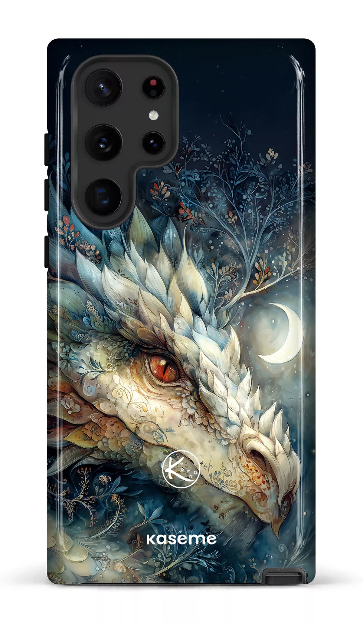 Étui à cellulaire - Dragon à la lune