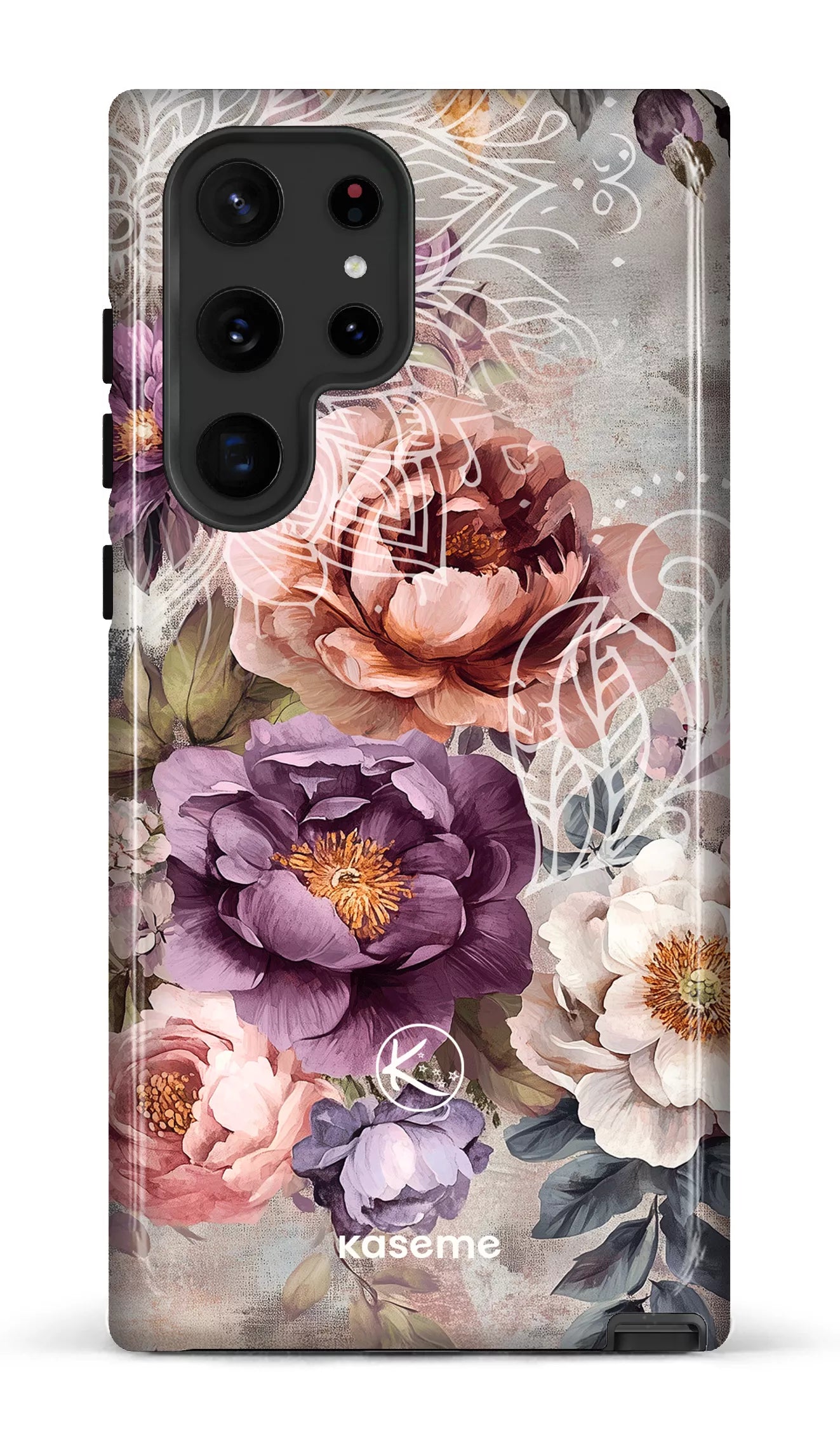 Étui à cellulaire - Fleurs d&