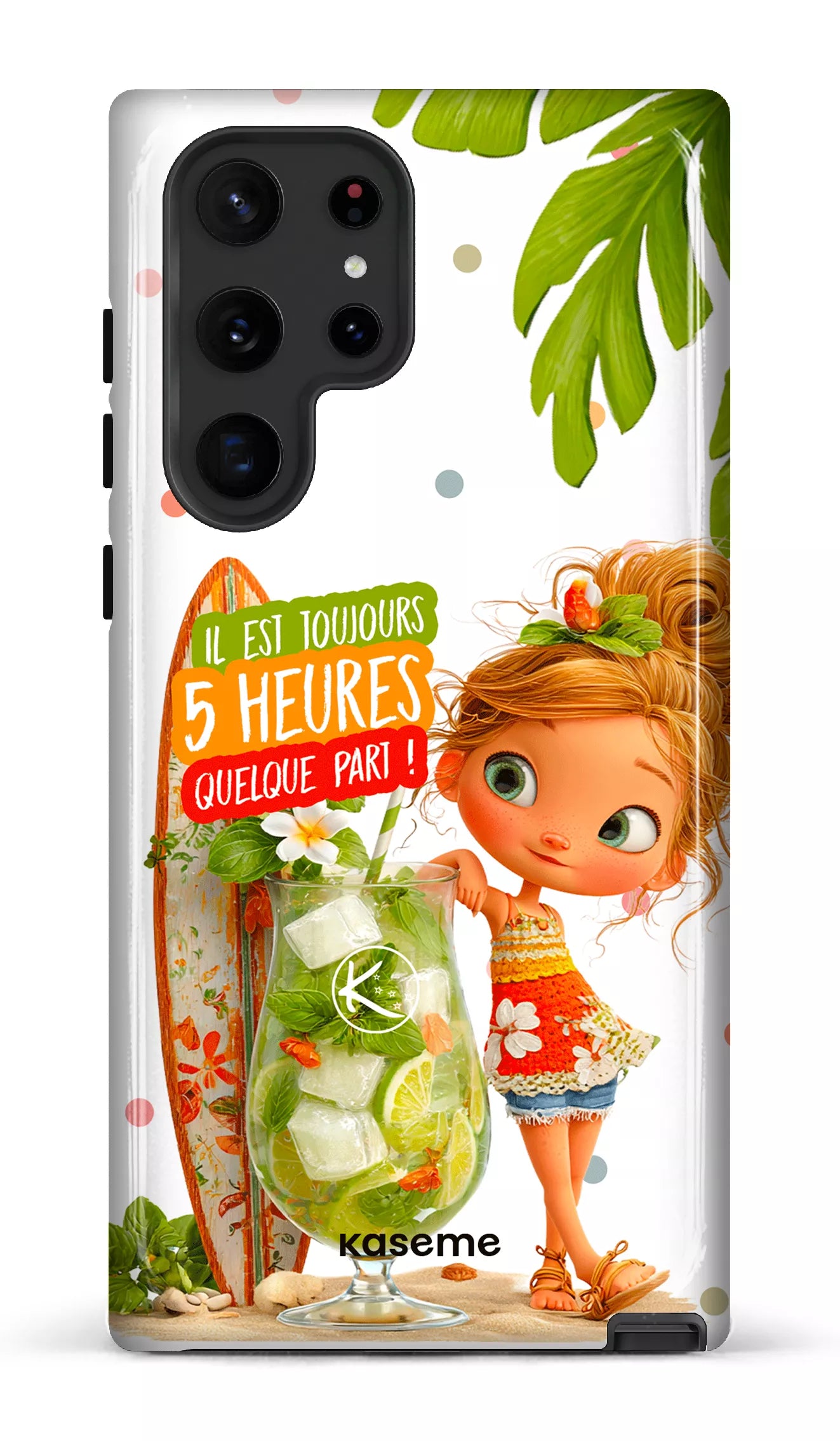 Étui à cellulaire - Il est toujours 5h