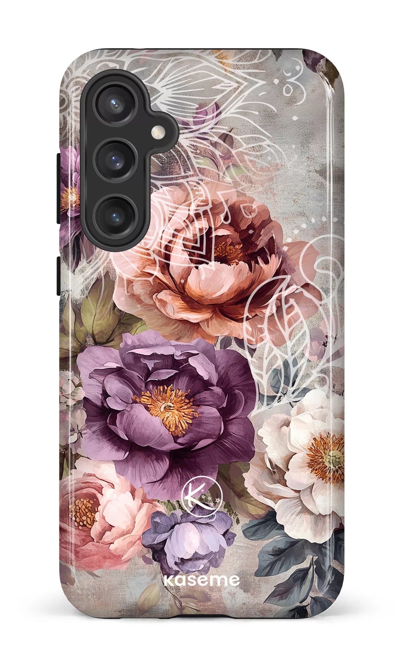Étui à cellulaire - Fleurs d&