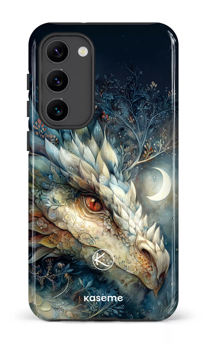 Étui à cellulaire - Dragon à la lune