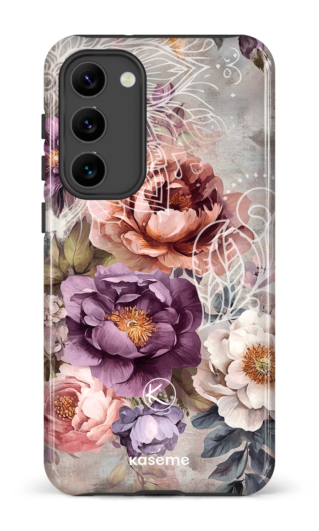 Étui à cellulaire - Fleurs d&