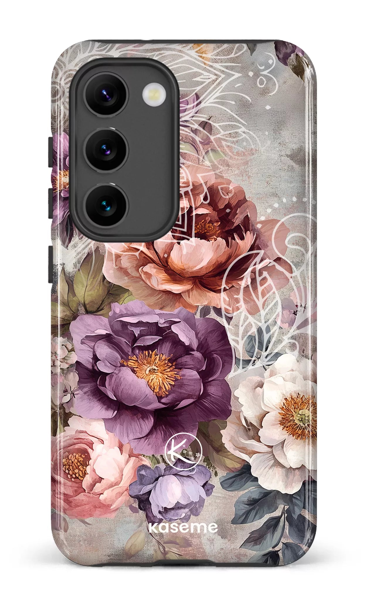 Étui à cellulaire - Fleurs d&