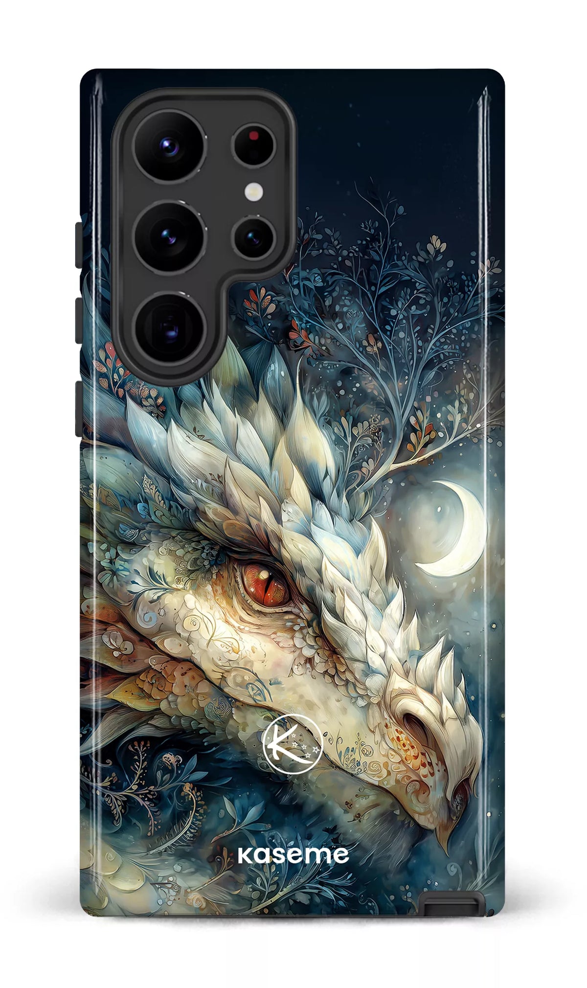 Étui à cellulaire - Dragon à la lune