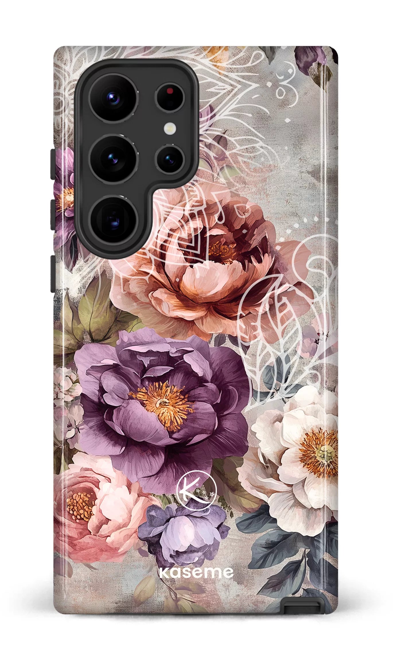 Étui à cellulaire - Fleurs d&