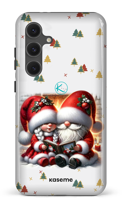 Étui à cellulaire - Gnome Maman et Papa Noël