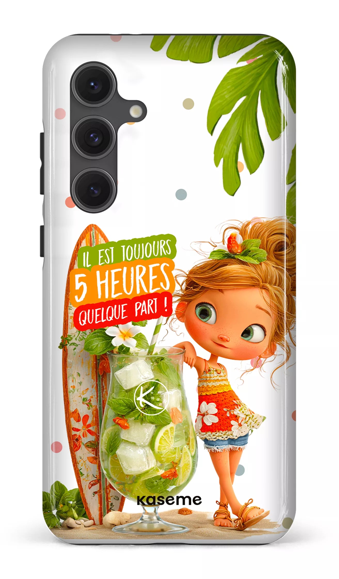 Étui à cellulaire - Il est toujours 5h