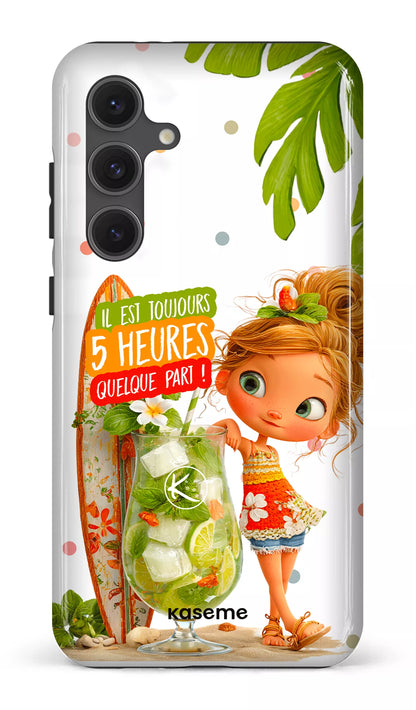 Étui à cellulaire - Il est toujours 5h