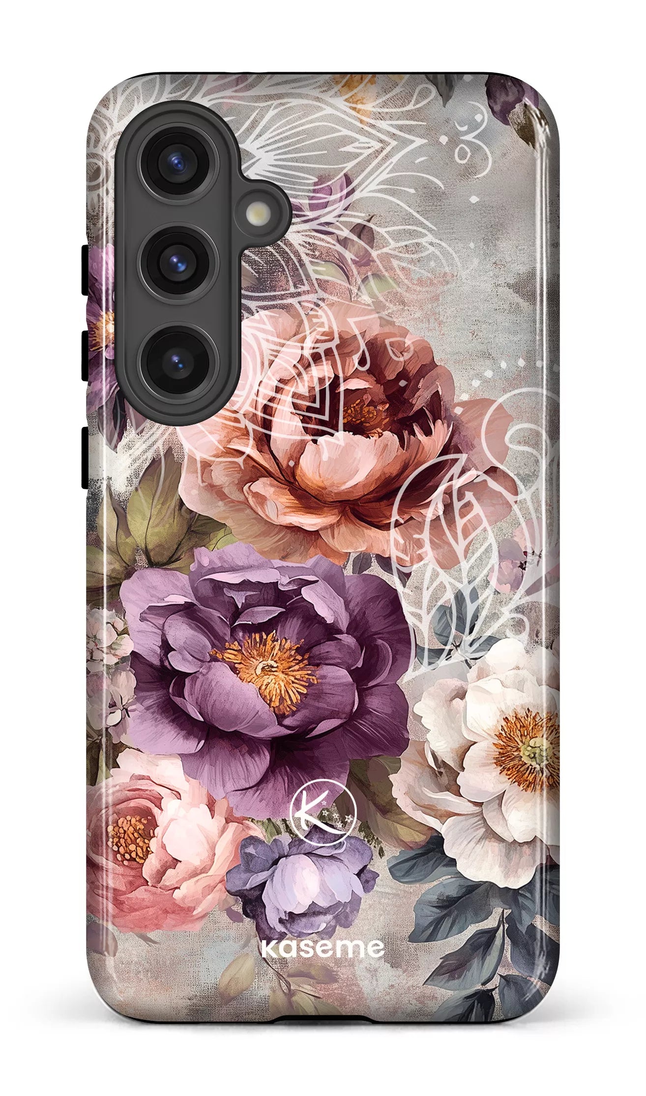 Étui à cellulaire - Fleurs d&