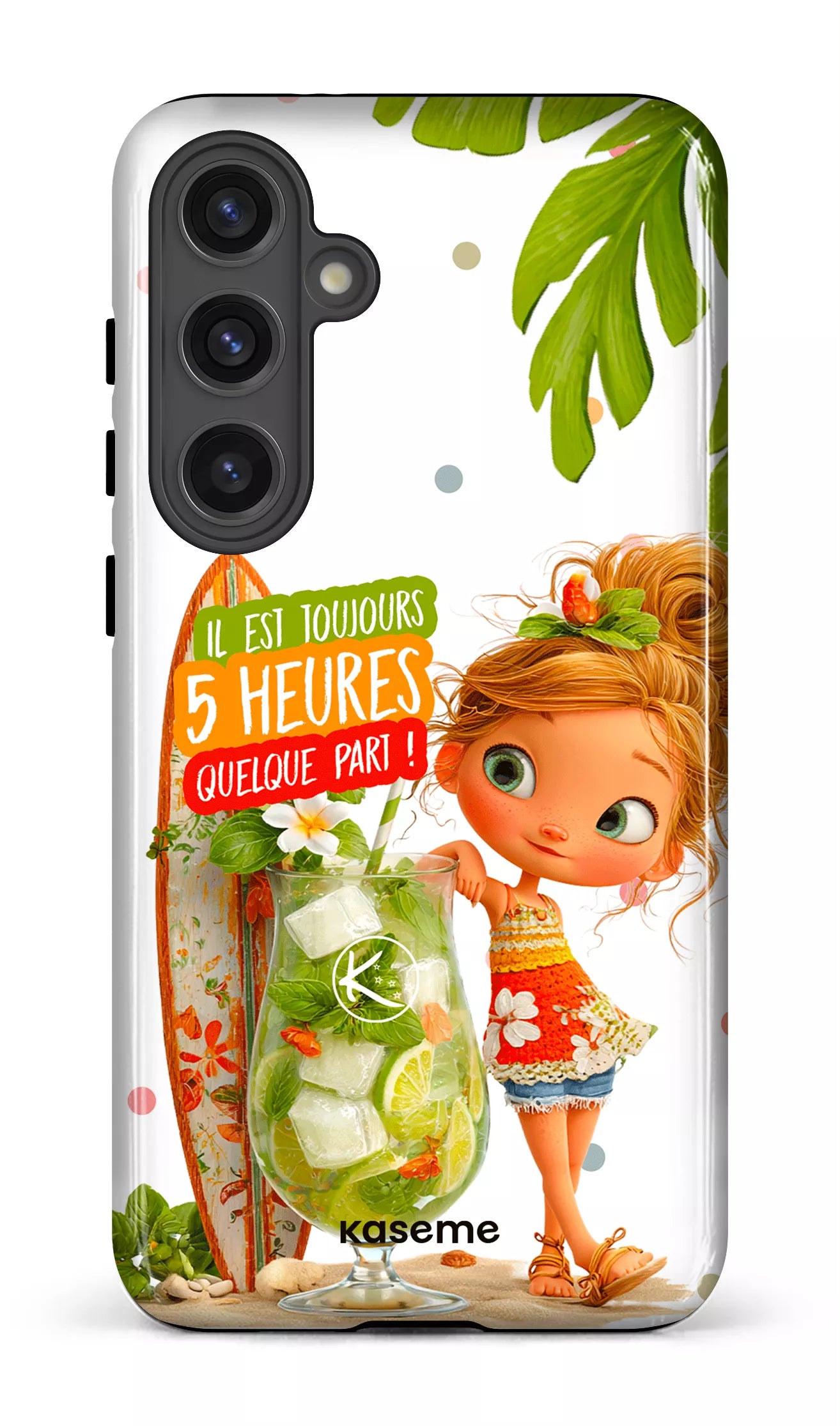 Étui à cellulaire - Il est toujours 5h