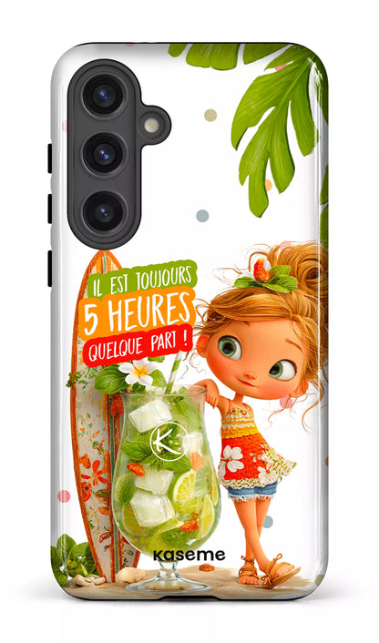 Étui à cellulaire - Il est toujours 5h