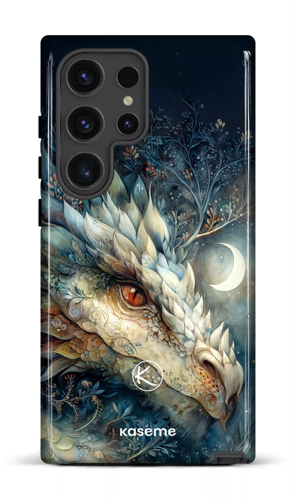 Étui à cellulaire - Dragon à la lune
