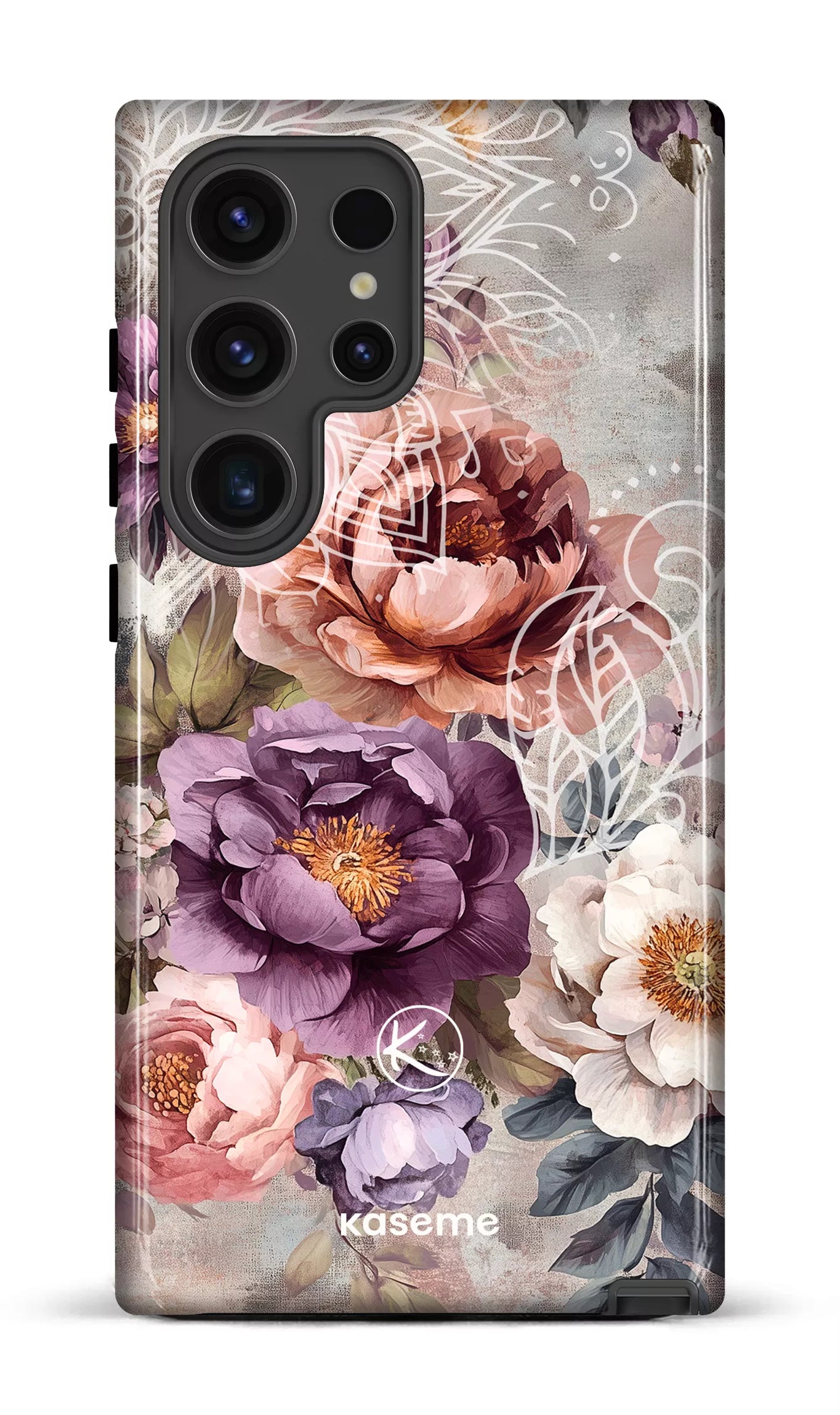 Étui à cellulaire - Fleurs d&