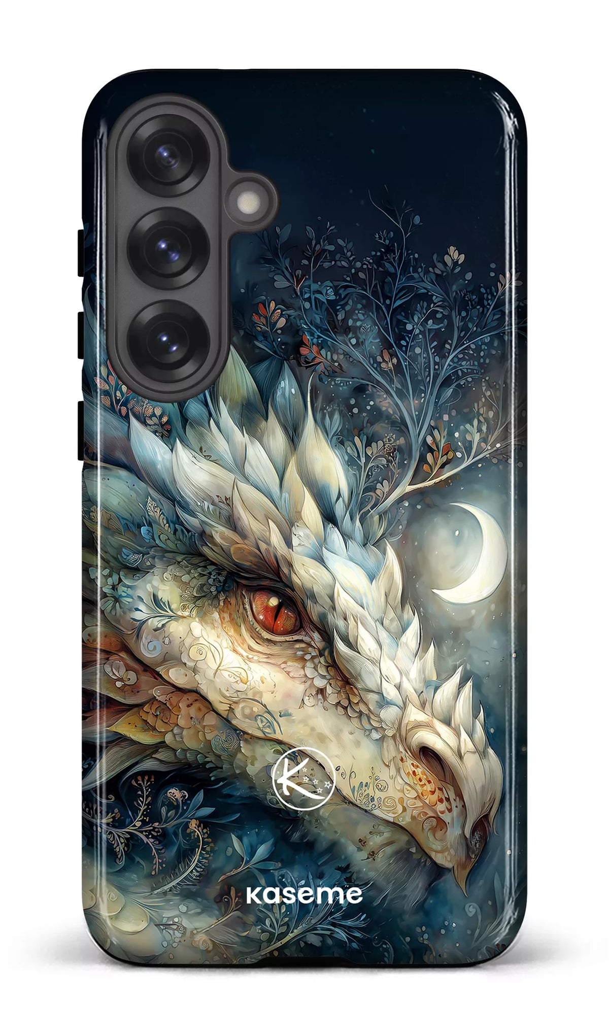 Étui à cellulaire - Dragon à la lune