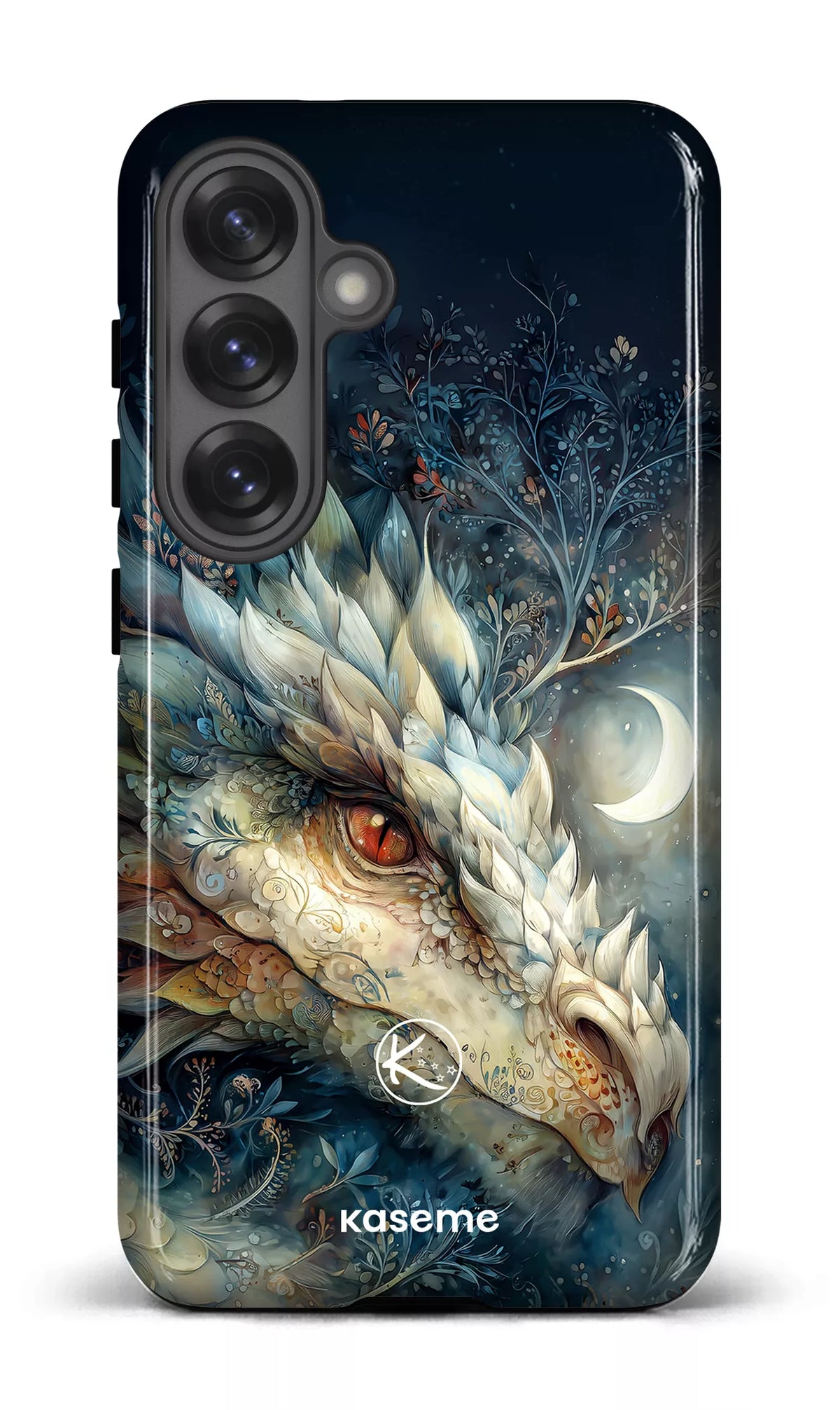 Étui à cellulaire - Dragon à la lune