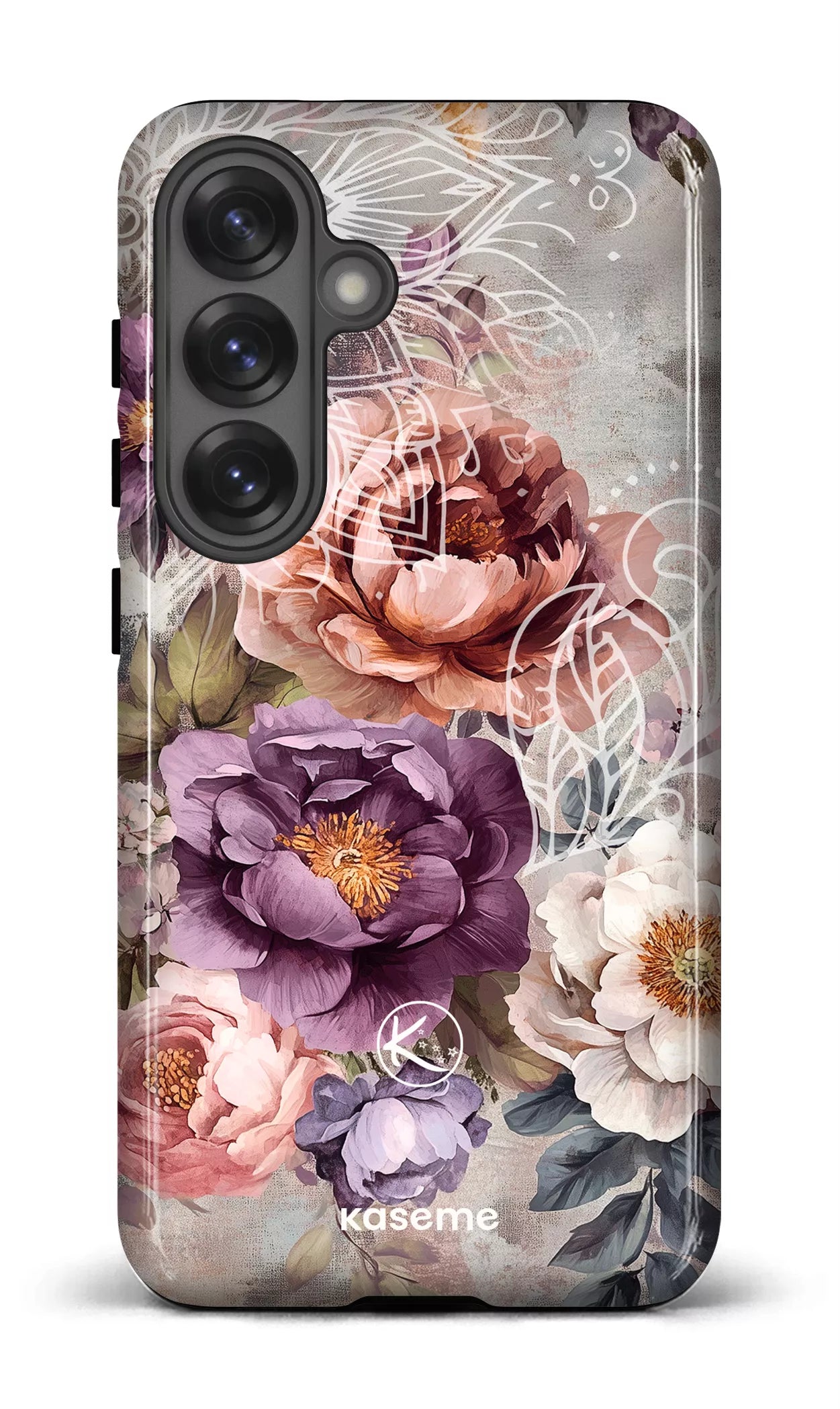 Étui à cellulaire - Fleurs d&