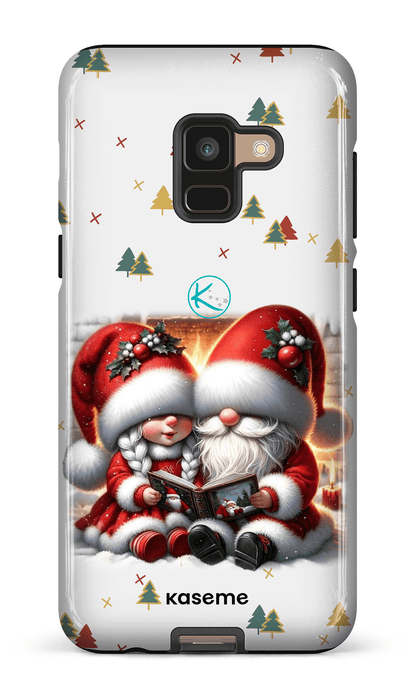 Étui à cellulaire - Gnome Maman et Papa Noël