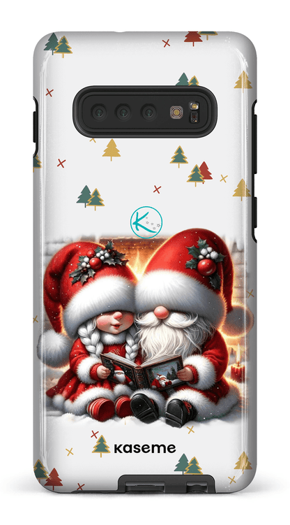 Étui à cellulaire - Gnome Maman et Papa Noël
