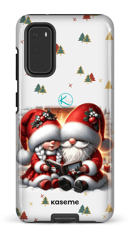 Étui à cellulaire - Gnome Maman et Papa Noël