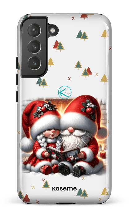 Étui à cellulaire - Gnome Maman et Papa Noël