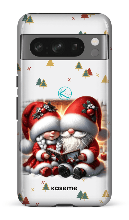 Étui à cellulaire - Gnome Maman et Papa Noël
