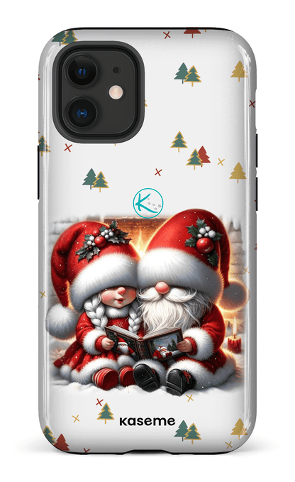 Étui à cellulaire - Gnome Maman et Papa Noël