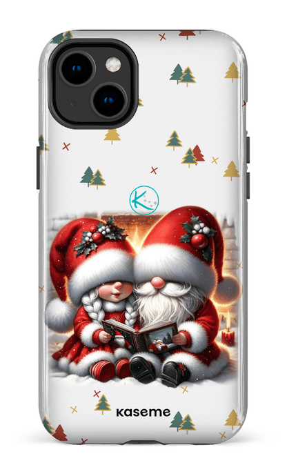 Étui à cellulaire - Gnome Maman et Papa Noël