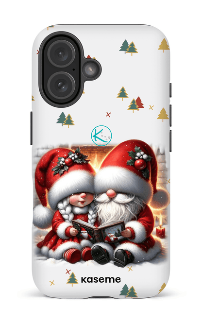 Étui à cellulaire - Gnome Maman et Papa Noël