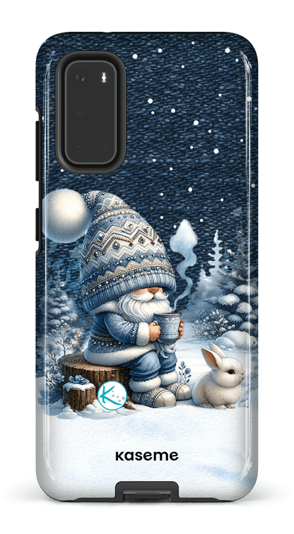 Étui à cellulaire - Gnome et son lapin