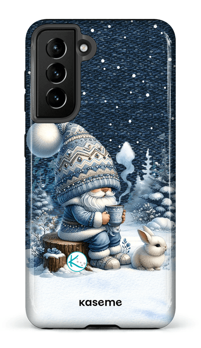 Étui à cellulaire - Gnome et son lapin