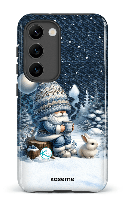 Étui à cellulaire - Gnome et son lapin