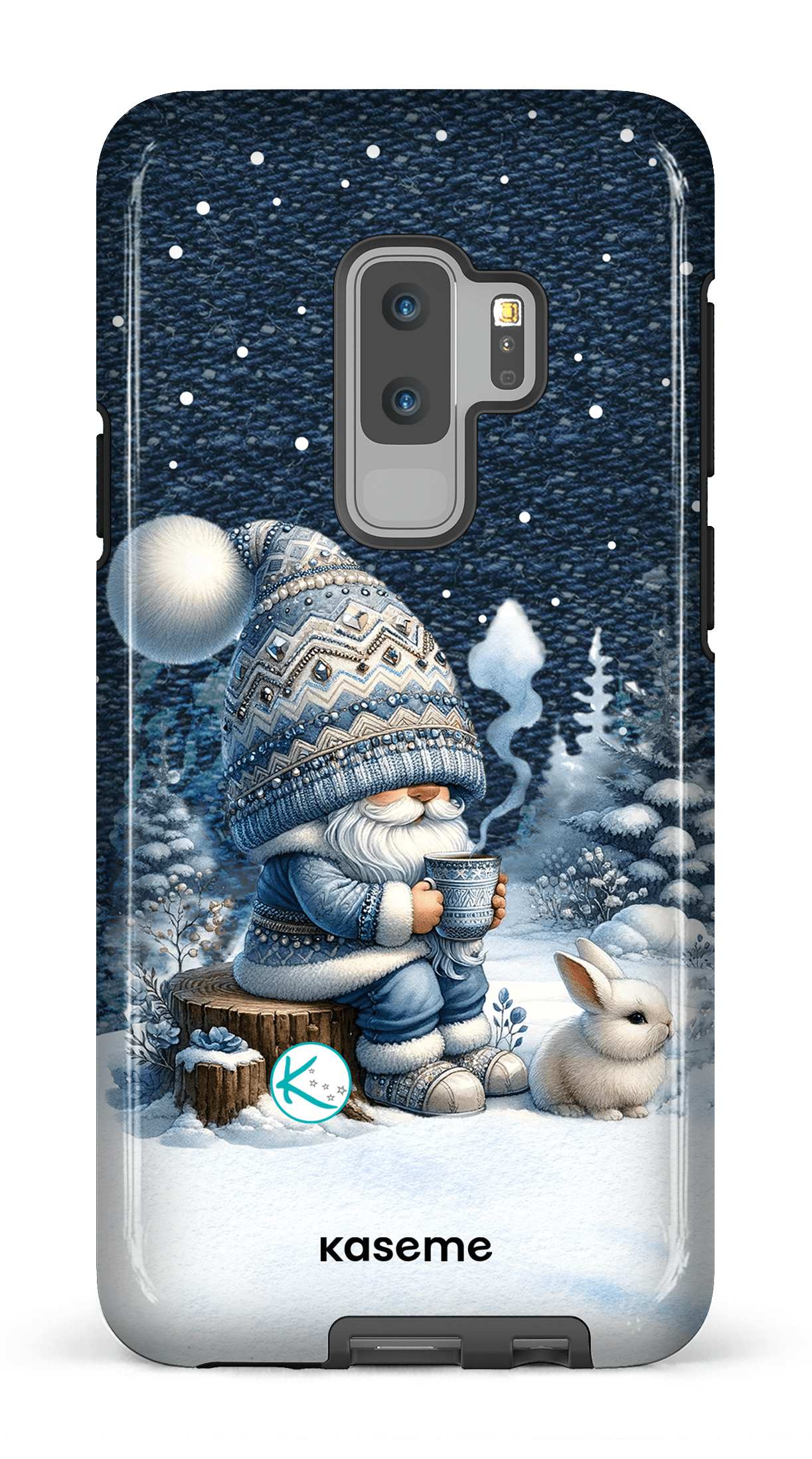Étui à cellulaire - Gnome et son lapin