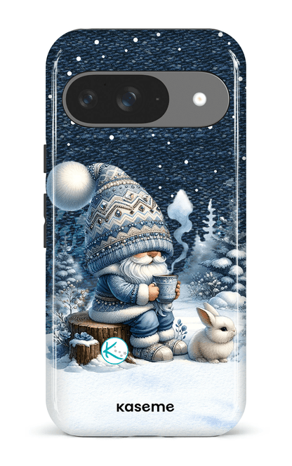Étui à cellulaire - Gnome et son lapin