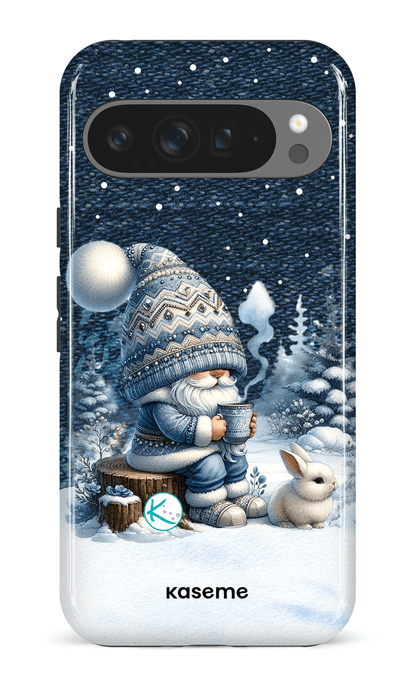 Étui à cellulaire - Gnome et son lapin