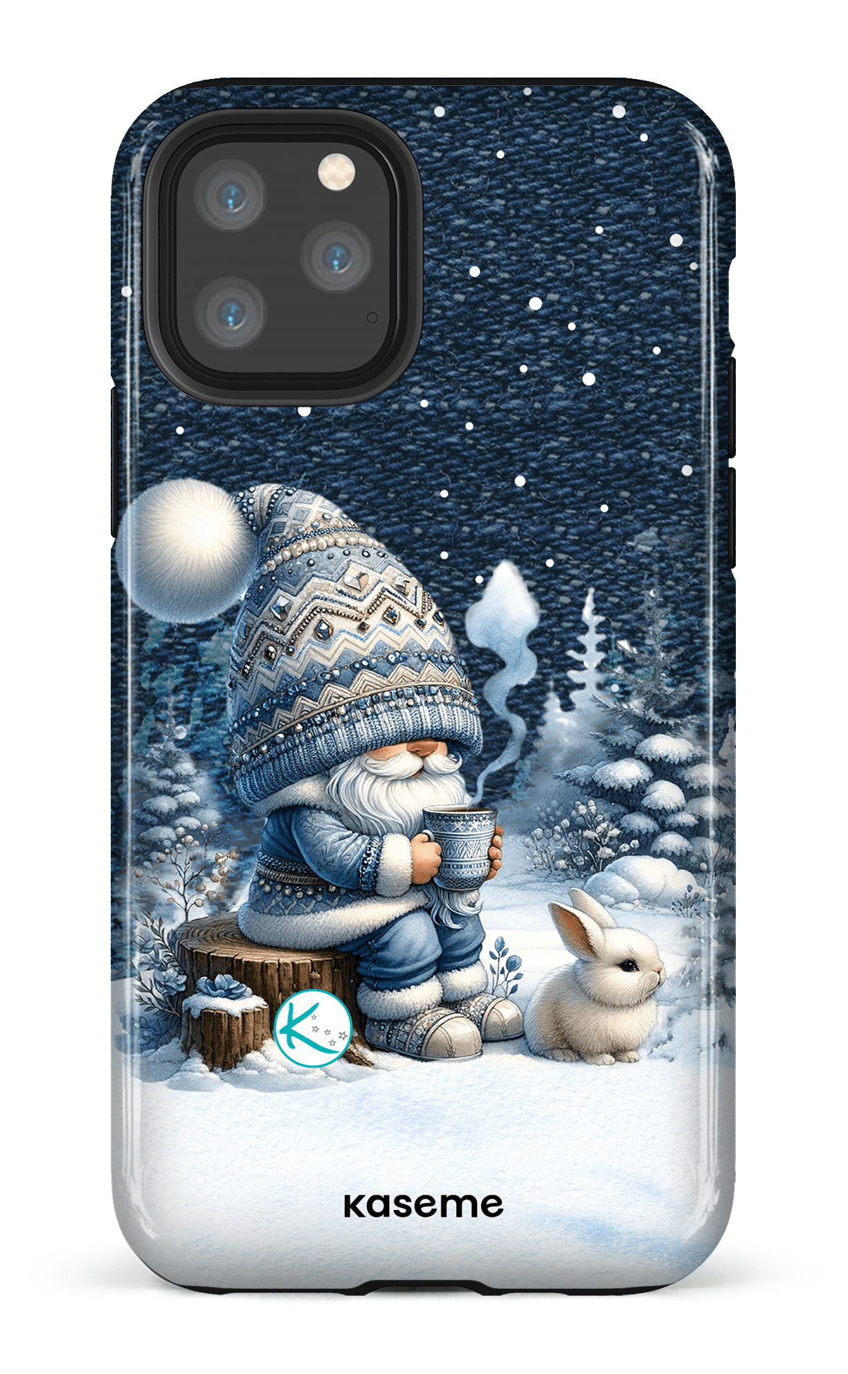 Étui à cellulaire - Gnome et son lapin