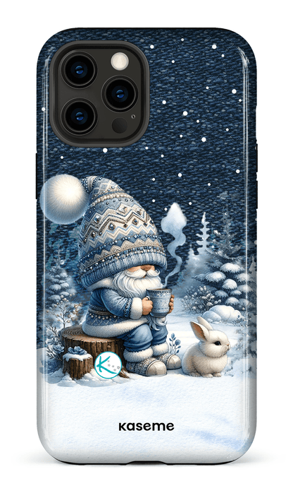 Étui à cellulaire - Gnome et son lapin