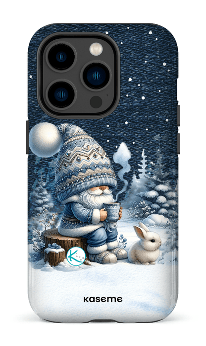 Étui à cellulaire - Gnome et son lapin
