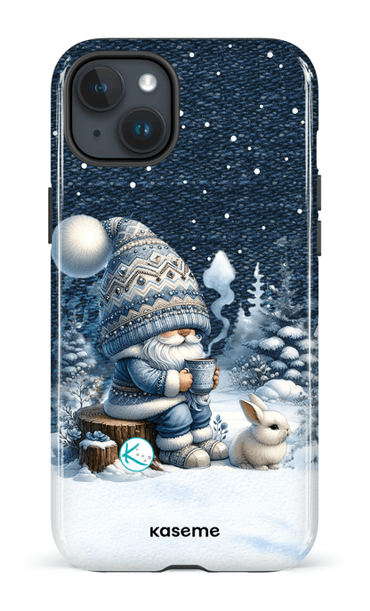 Étui à cellulaire - Gnome et son lapin