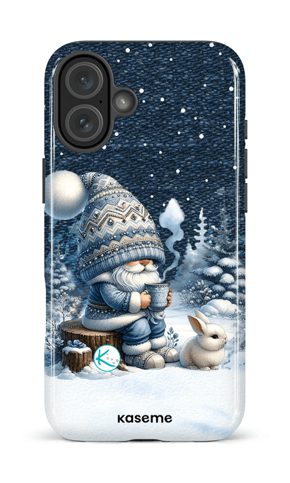 Étui à cellulaire - Gnome et son lapin